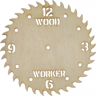 Cadran ceas Wood Worker