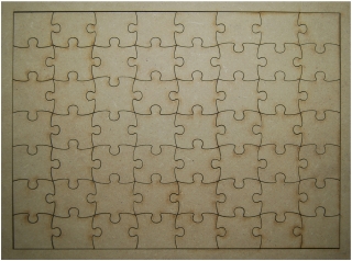 Puzzle dreptunghiular - A3/A4/A5